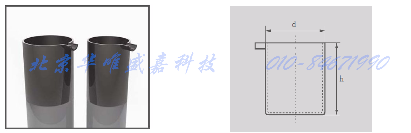 玻璃碳烧杯GAZN系列